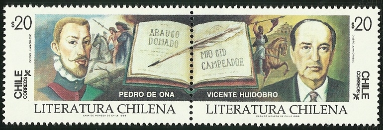 LITERATURA CHILENA - PEDRO DE OÑA Y VICENTE HUIDOBRO