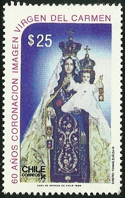 60 AÑOS CORONACION IMAGEN VIRGEN DEL CARMEN