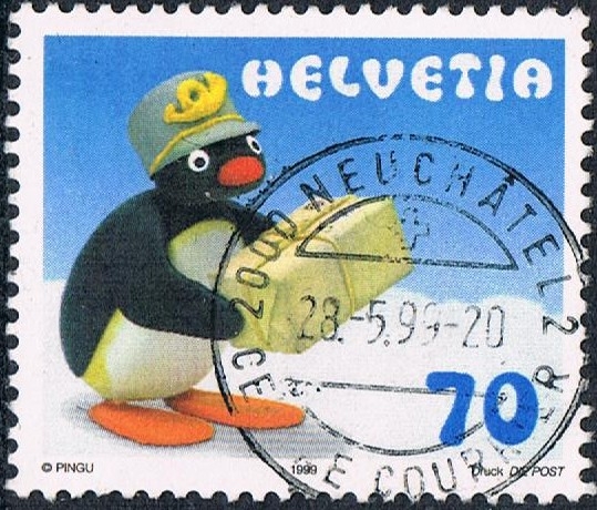 EL PINGUINO PENGUIN COMO CARTERO. M 1041