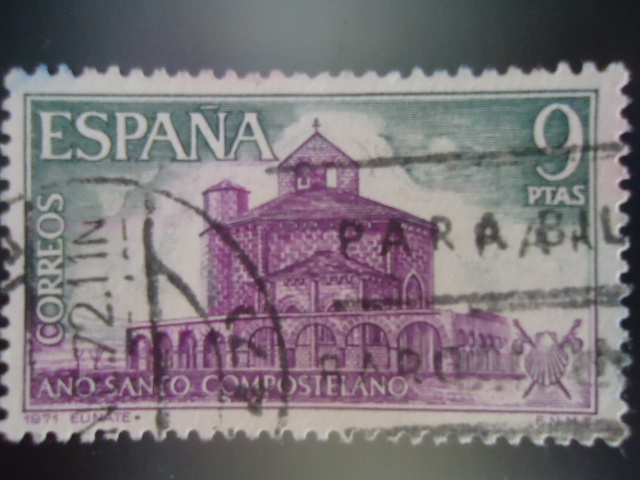 Ed:2052- Año Santo Compostelano ¨Iglsia Románica de Eunate´-Navarra