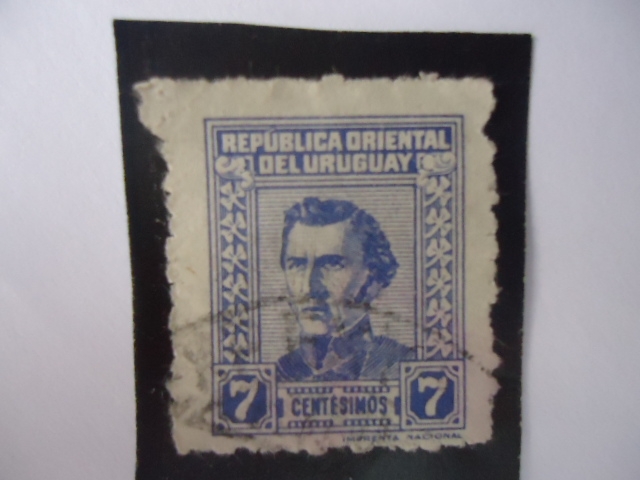 República oriental del Paraguy - Correo Terrestre-(Scott 572)
