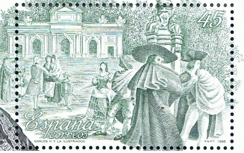 Edifil  2983  Carlos III y la ilustración.  