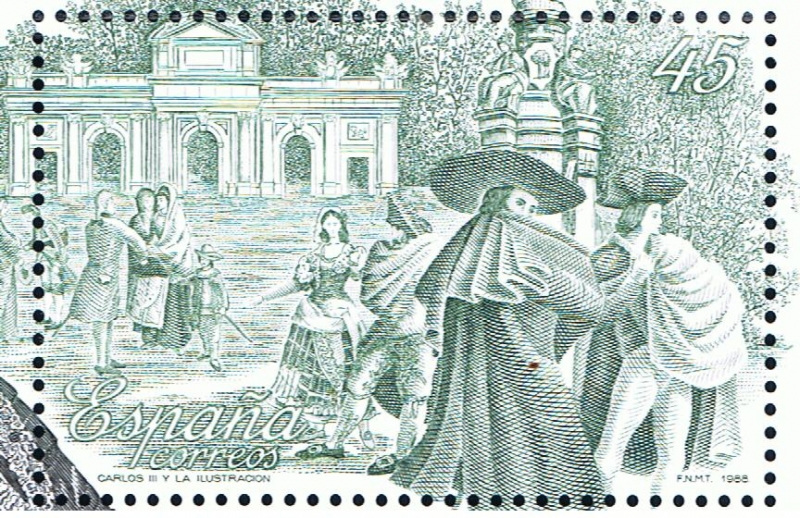 Edifil  2983  Carlos III y la ilustración.  
