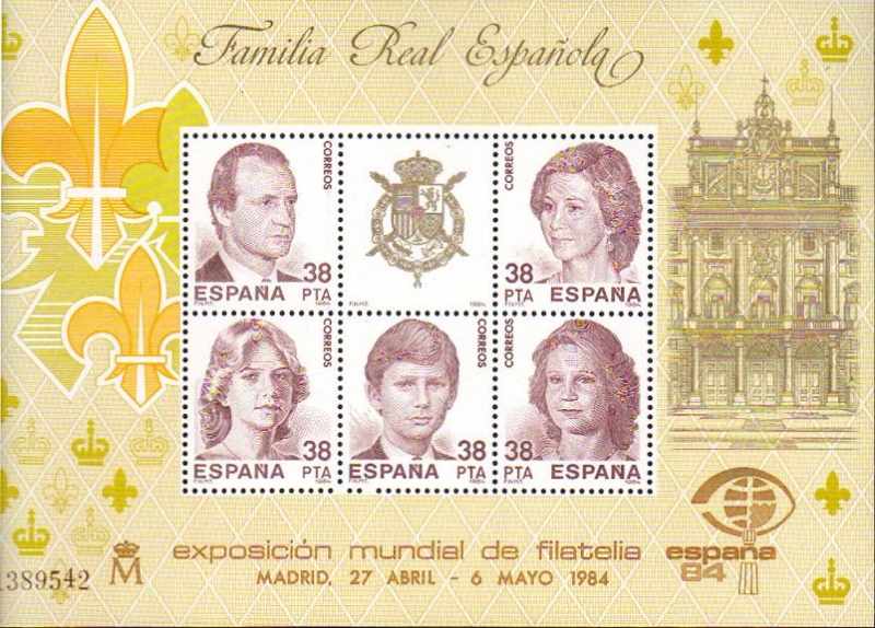 1984 FAMILIA REAL ESPAÑOLA
