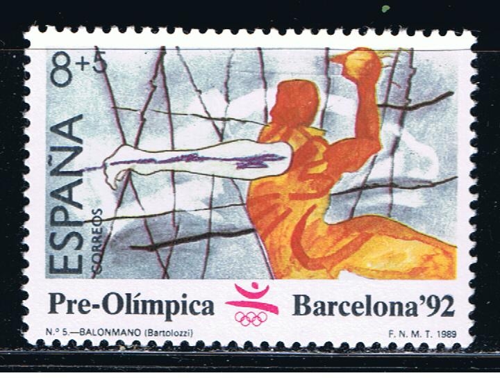 Edifil  2994  Barcelona´92  II Serie Pre-Olímpica.  