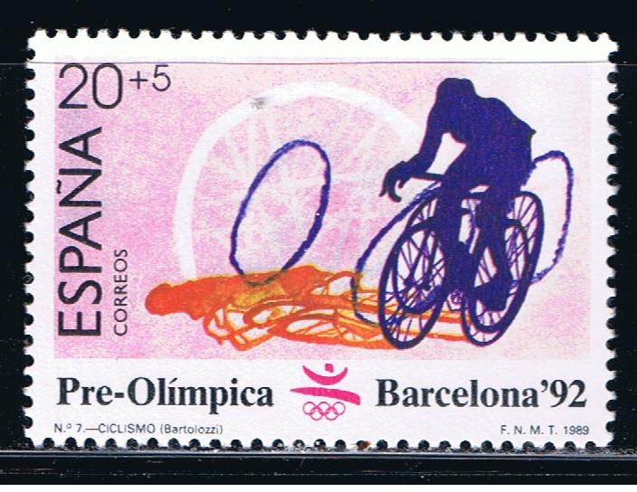 Edifil  2996  Barcelona´92  II Serie Pre-Olímpica.  