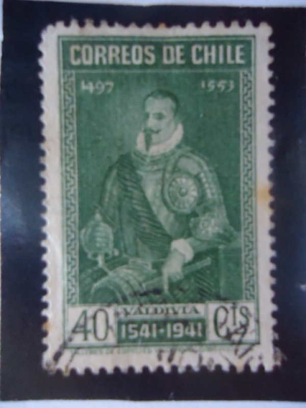 Pedro de Valdivia1497-1553-Conquistador Español-Gobernador de Chile 1541 al 1547-