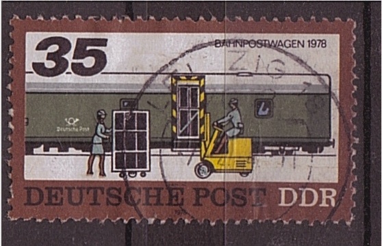 Transporte del correo postal