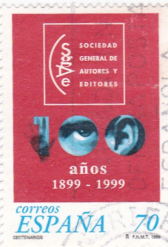 100 Años de Sociedad General Autores y Editores     (P)