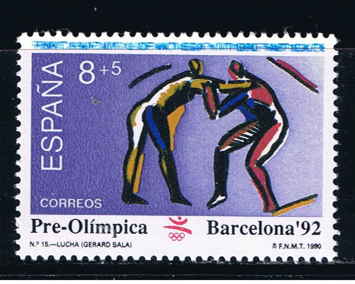 Edifil  3076  Barcelona´92. V serie Pre-Olímpica.  