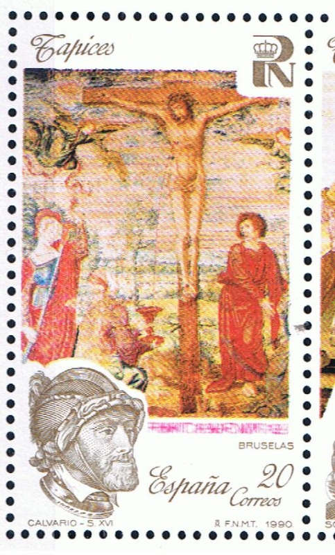 Edifil  3086  Patrimonio Artístico Nacional. Tapices.  