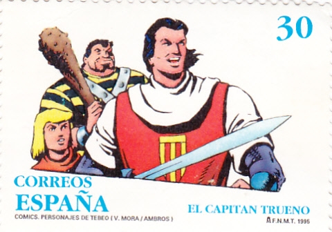 Cómics-Personajes del Tebeo-EL CAPITÁN TRUENO      (p)