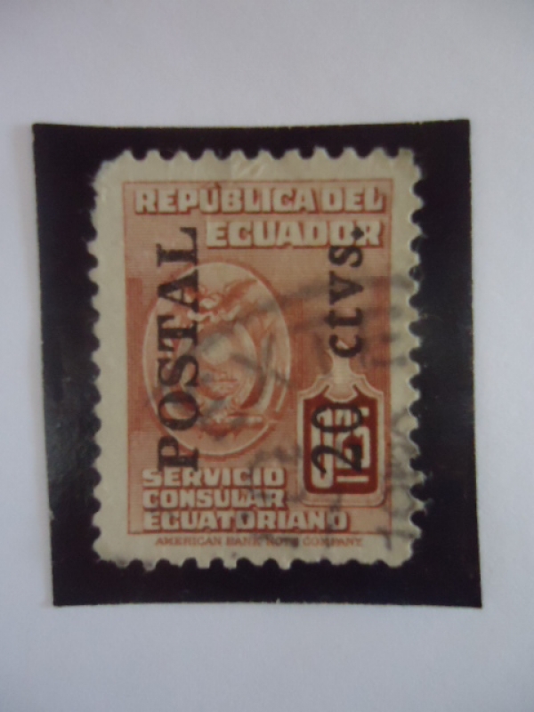 Rep. del Ecuador. Servicio Consular.Postal.