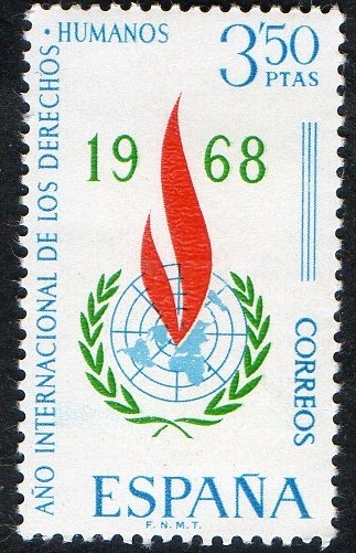 1874- Año internacional de los derechos humanos. 