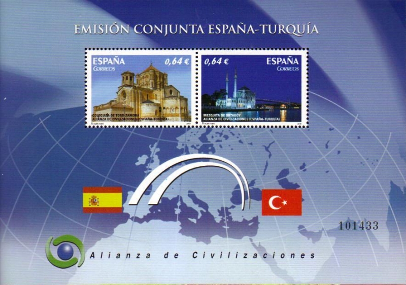 EMISION CONJUNTA ESPAÑA Y TURQUIA 2010
