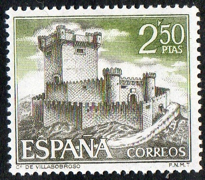 1883- Castillos de España. Sobroso ( Pontevedra ).