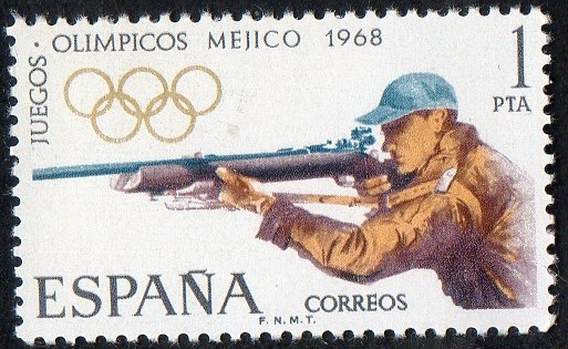 1885- XIX Juegos Olimpicos en Méjico. Tiro.
