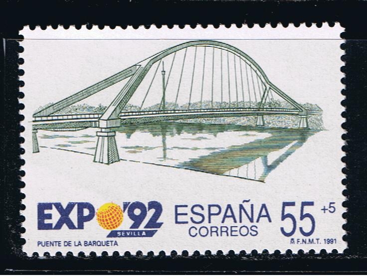 Edifil  3103  Exposición Unoversal de Sevilla 1992.  