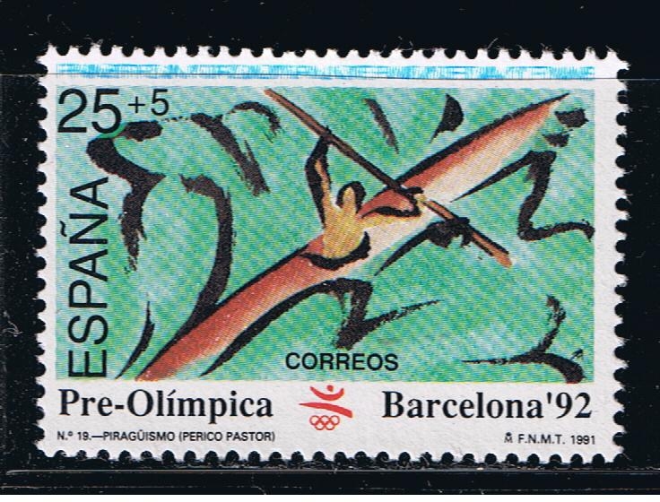 Edifil  3105  Barcelona´92 .  VI Serie Pre-Olímpica.  
