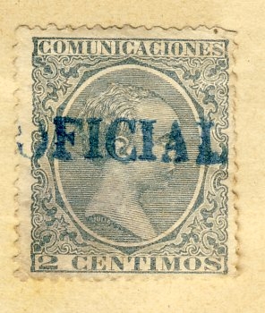Alfonso XIII Ed 1889 Oficial