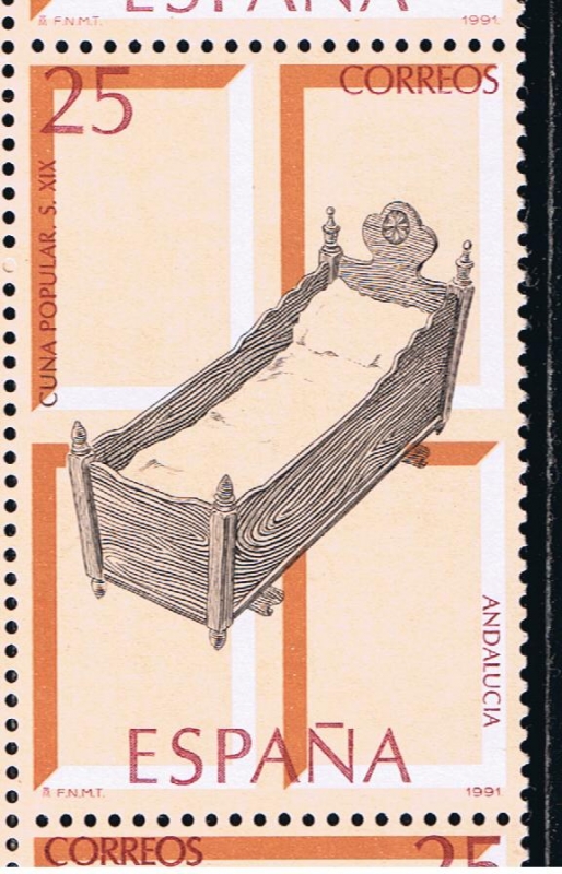 Edifil  3130  Artesanía Española (Muebles ).  