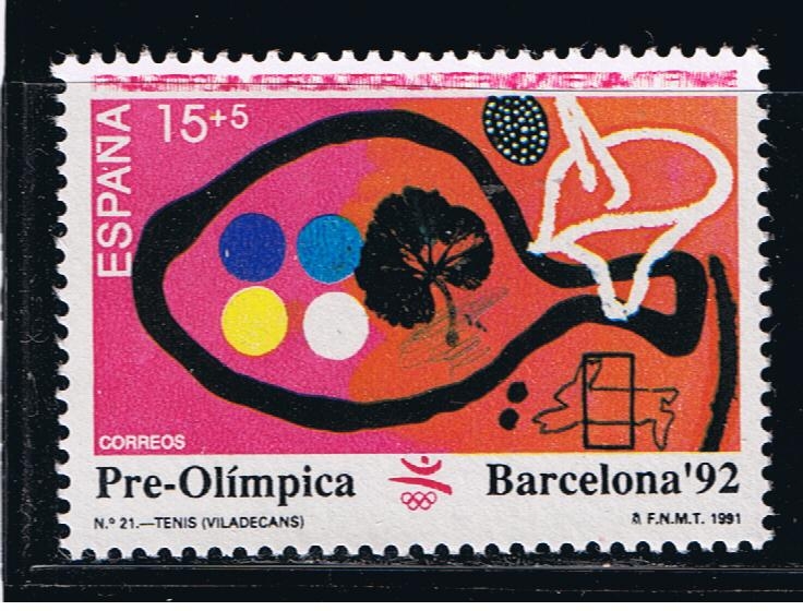 Edifil  3134  Barcelona´92.  VIi Serie Pre-Olímpica. 
