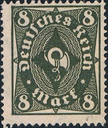 CORNETA DE POSTAS 1922-23. FILIGRANA B. Y&T Nº 210