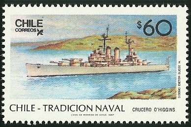 CRUZERO OHIGGINS - TRADICION NAVAL