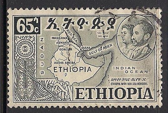 Mapa Etiopia.