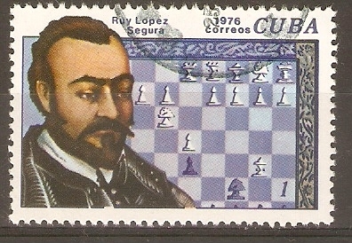 RUY  LOPEZ  SEGURA  Y  TABLERO  DE  AJEDREZ