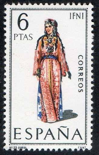 1898- Trajes típicos españoles. IFNI.