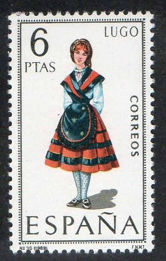 1903- Trajes típicos españoles. LUGO.