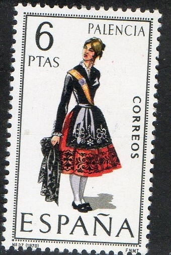 1949- Trajes típicos españoles. PALENCIA.