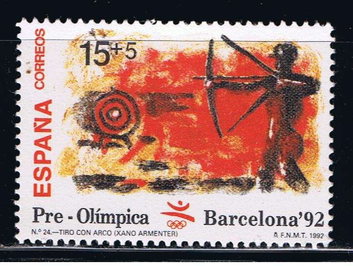 Edifil  3157  Barcelona´92. VIII Serie Pre-Olímpica.  