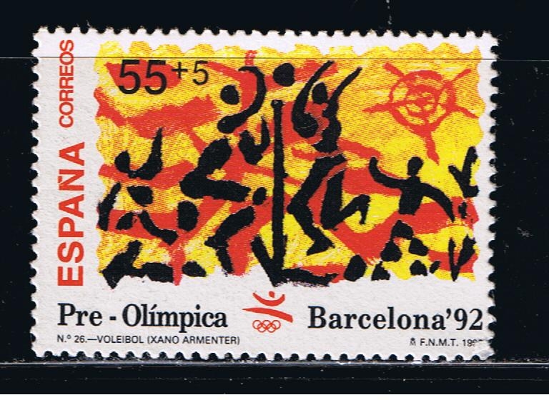 Edifil  3159  Barcelona´92. VIII Serie Pre-Olímpica.  
