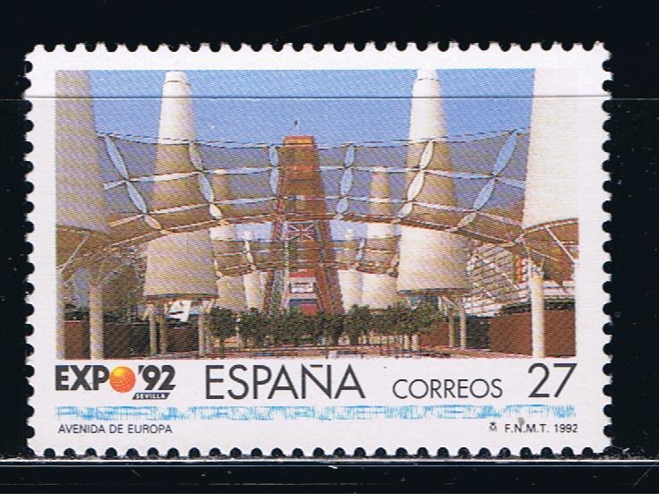 Edifil  3179  Exposición Universal de Sevilla.  Expo´92.  