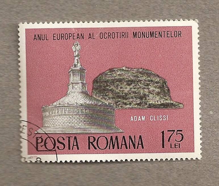 Proyecto reconstrucción monumento rumano en Adam Clissi
