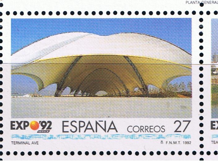 Edifil  3185  Exposición Universal de Sevilla.  Expo´92.  