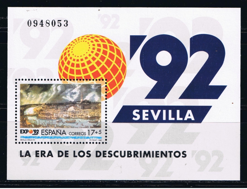 Edifil  3191  Exposición Universal de Sevilla Expo´92.  
