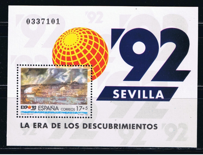 Edifil  3191  Exposición Universal de Sevilla Expo´92.  