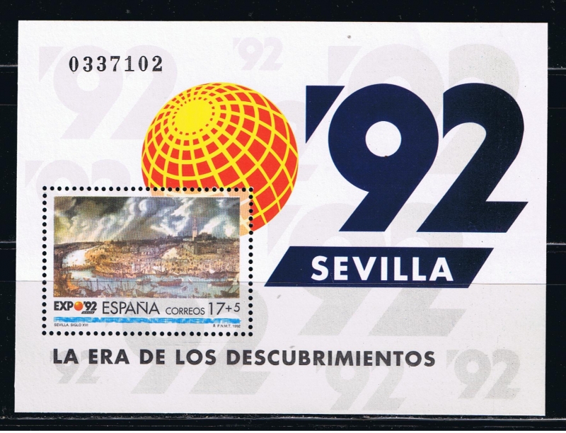 Edifil  3191  Exposición Universal de Sevilla Expo´92.  