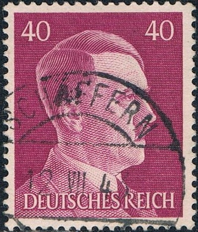 EFIGIE DE HITLER 1941-43. GRABADOS. Y&T Nº 719