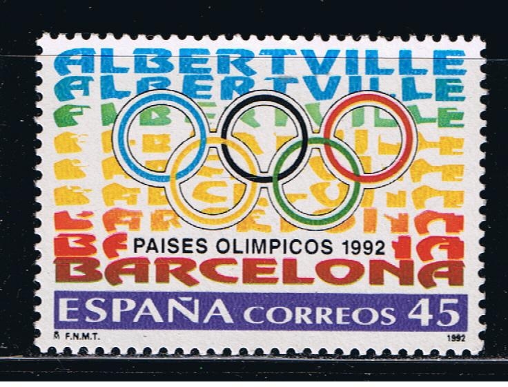 Edifil  3211  Países Olímpicos.  