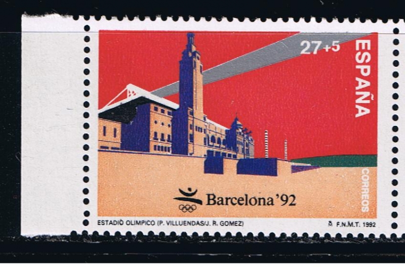 Edifil  3215  Juegos de la XXV Olimpiada Barcelona´92.  