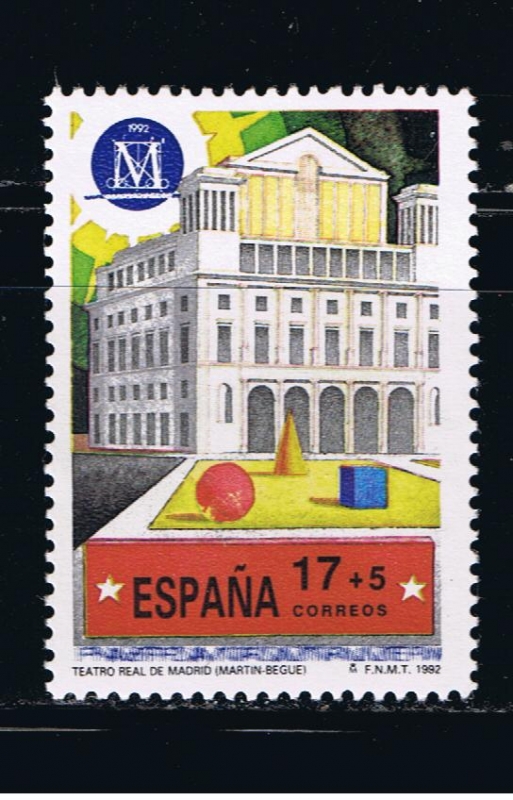 Edifil  3231  Madrid Capital Europea de la Cultura 1992.  