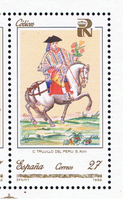 Edifil  3233  Patrimonio Artístico Nacional. Códices.  