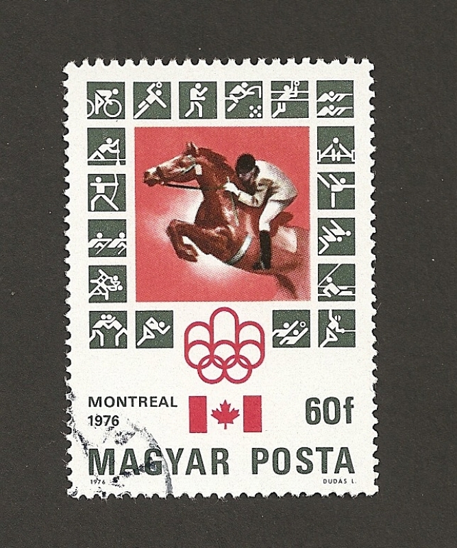 Olimpiada Montreal: Equitación