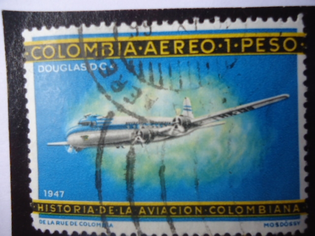 Scott/Colombia:C477 - Historia de la Aviación Colombiana- ¨Duglas D.C