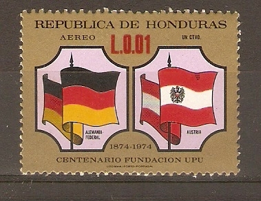 BANDERA  DE  ALEMANIA  FEDERAL   Y   AUSTRIA