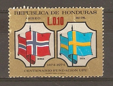 BANDERA  DE  NORUEGA   Y   SUECIA